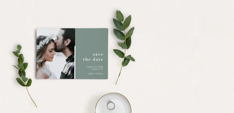 Save the Date Magnet Front