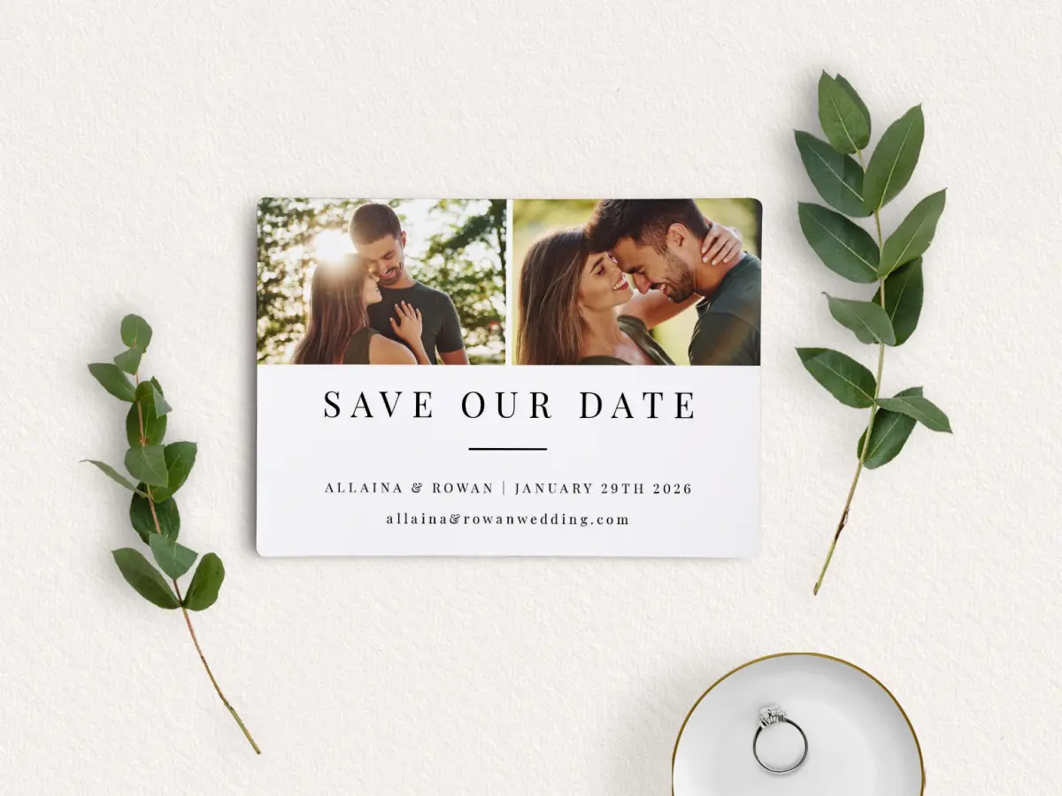 Save the Date Magnet Front