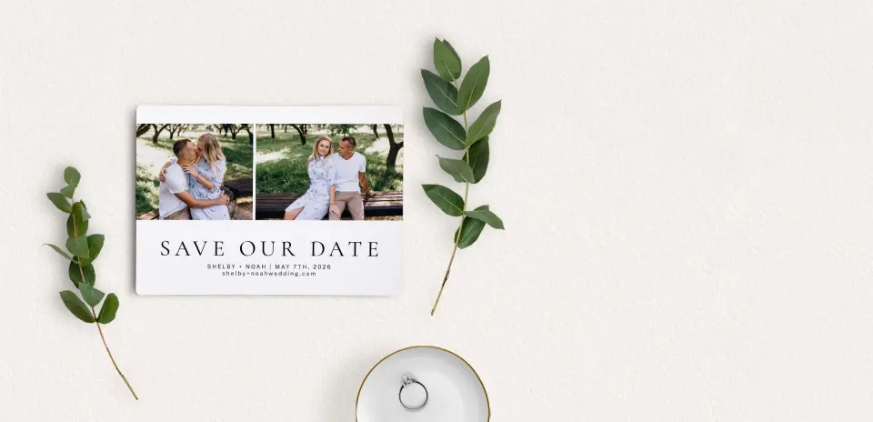 Save the Date Magnet Front