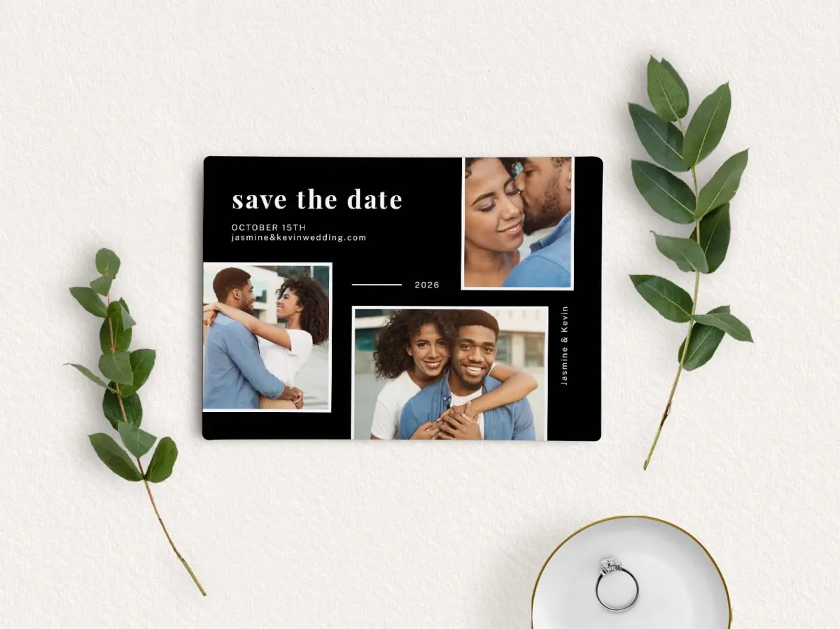 Save the Date Magnet Front
