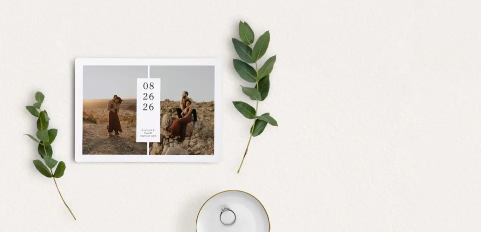 Save the Date Magnet Front