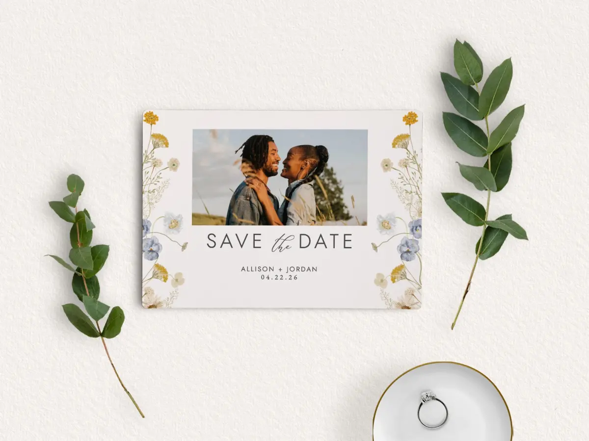Save the Date Magnet Front