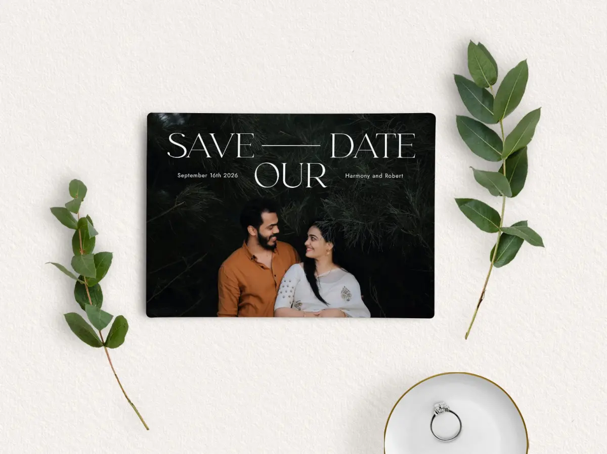 Save the Date Magnet Front