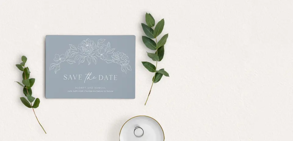Save the Date Magnet Front