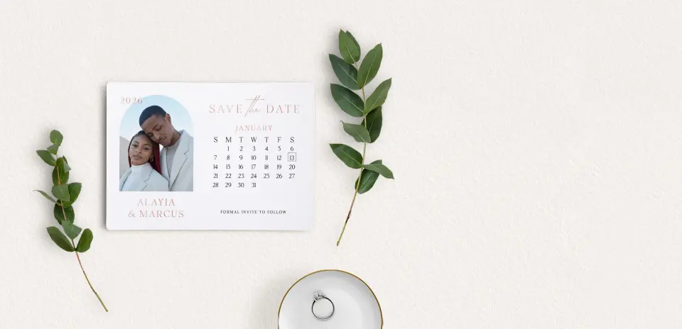 Save the Date Magnet Front