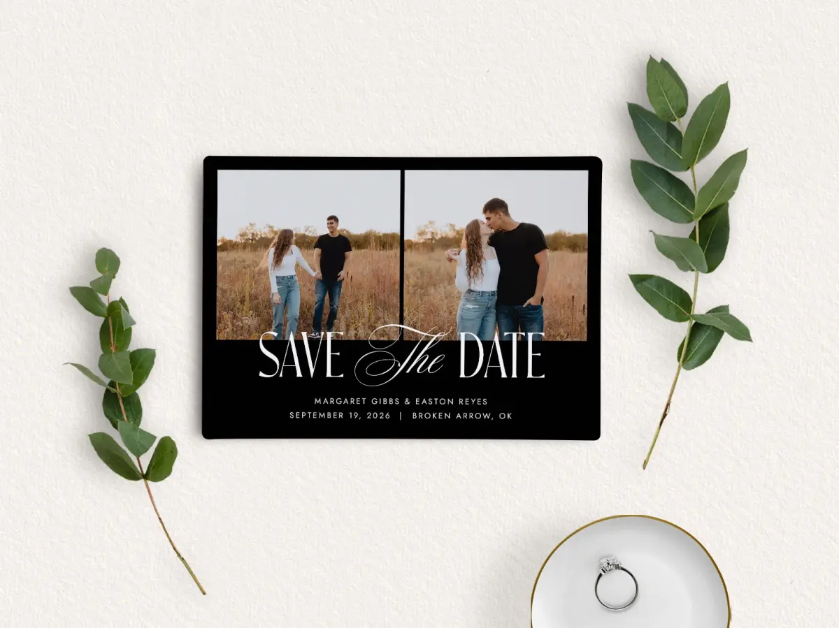 Save the Date Magnet Front