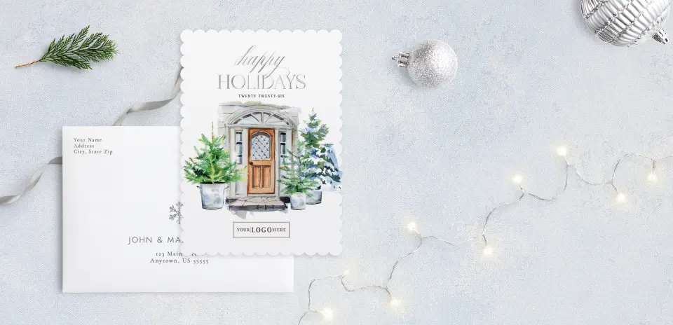 Front with Envelope Design