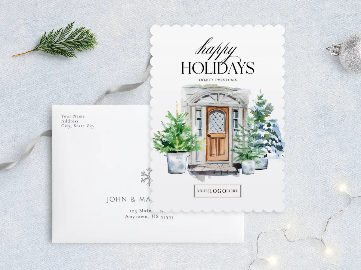 Front with Envelope Design
