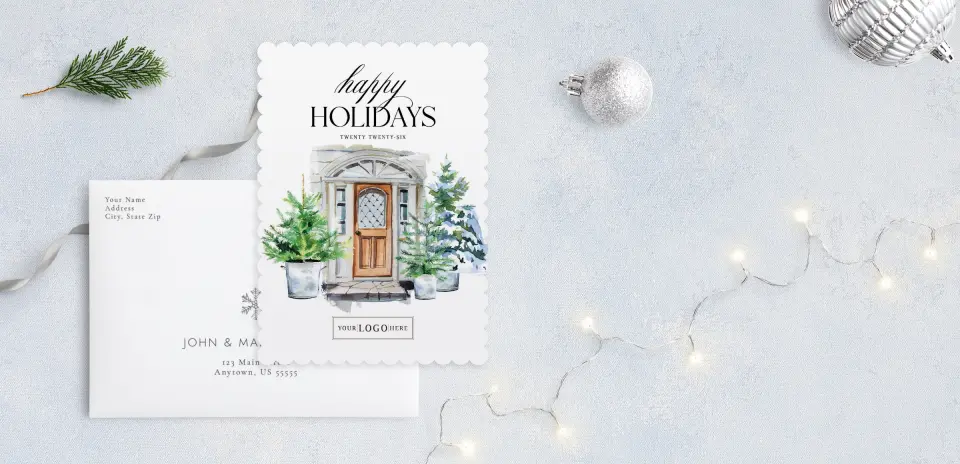 Front with Envelope Design