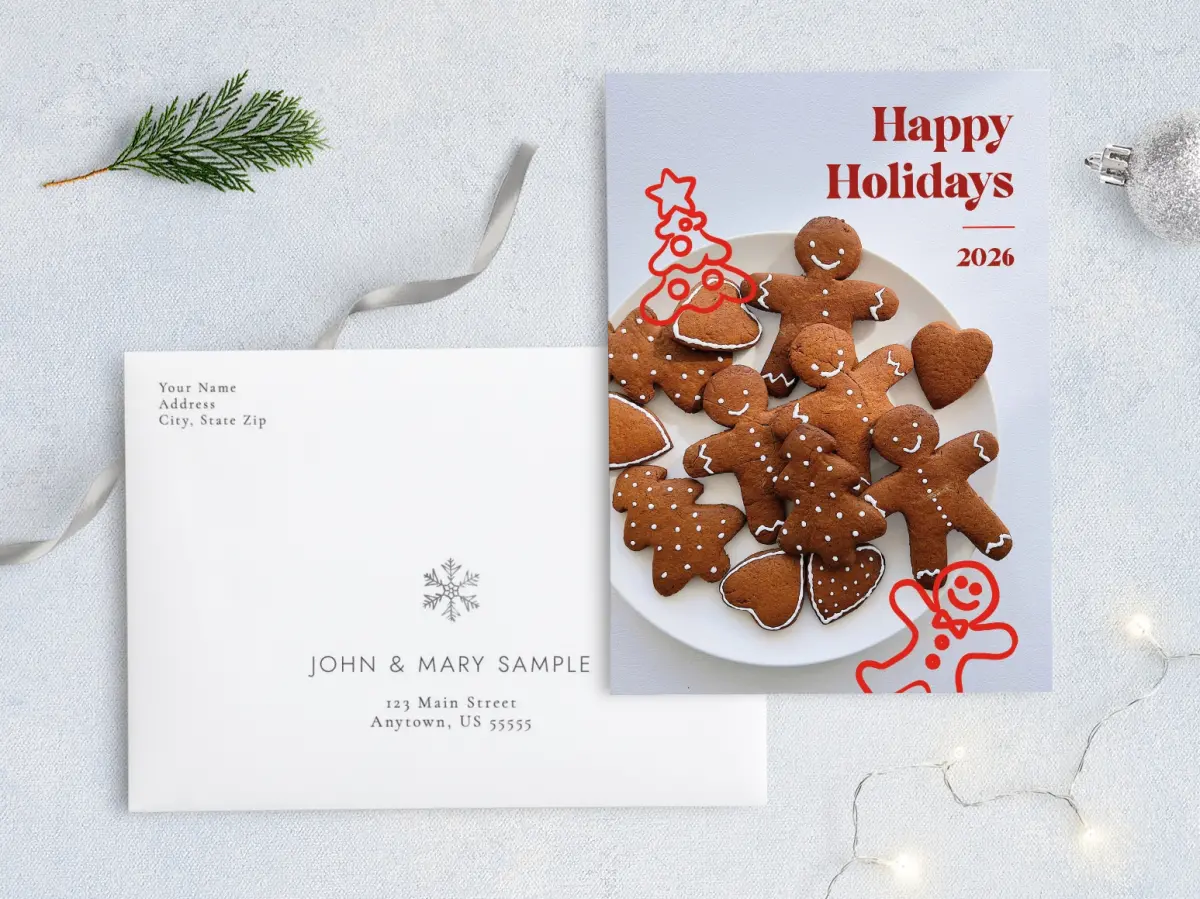 Front with Envelope Design