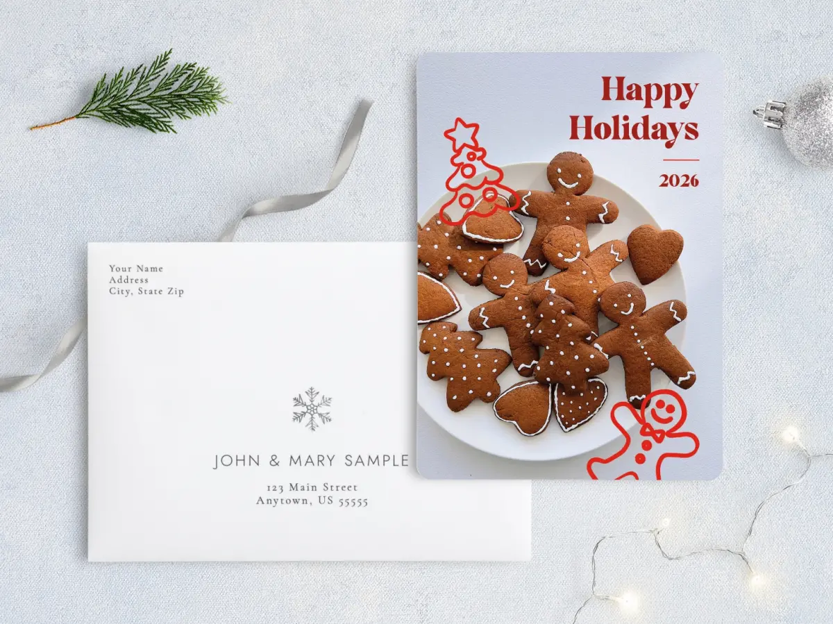 Front with Envelope Design