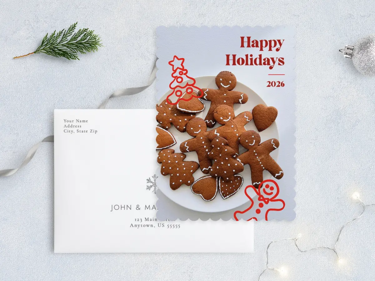 Front with Envelope Design