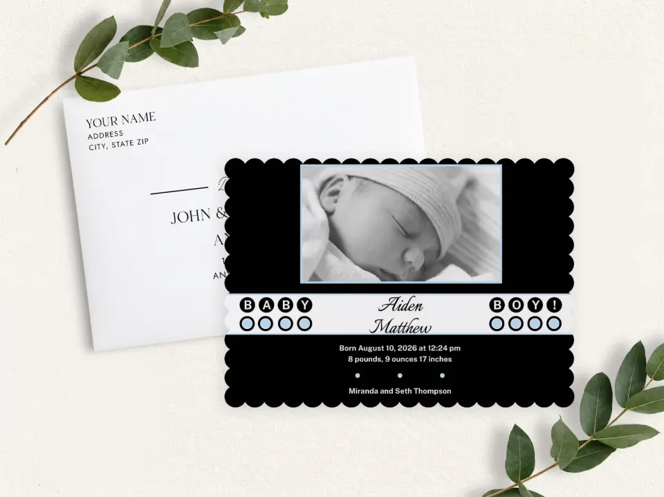 Front & Envelope
