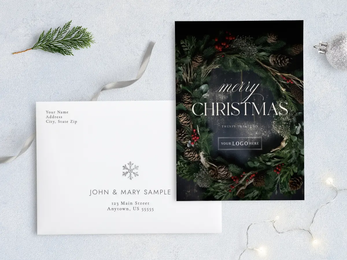 Front with Envelope Design