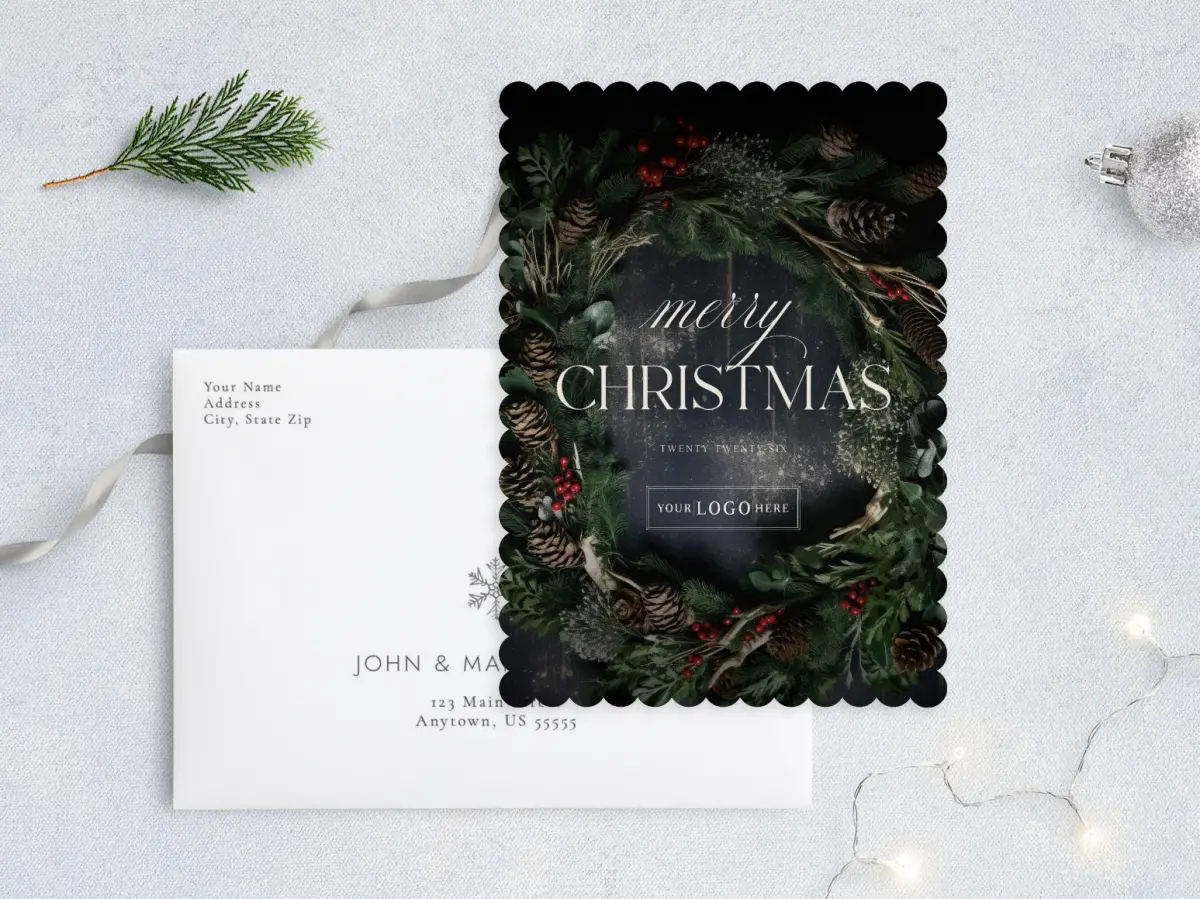 Front with Envelope Design