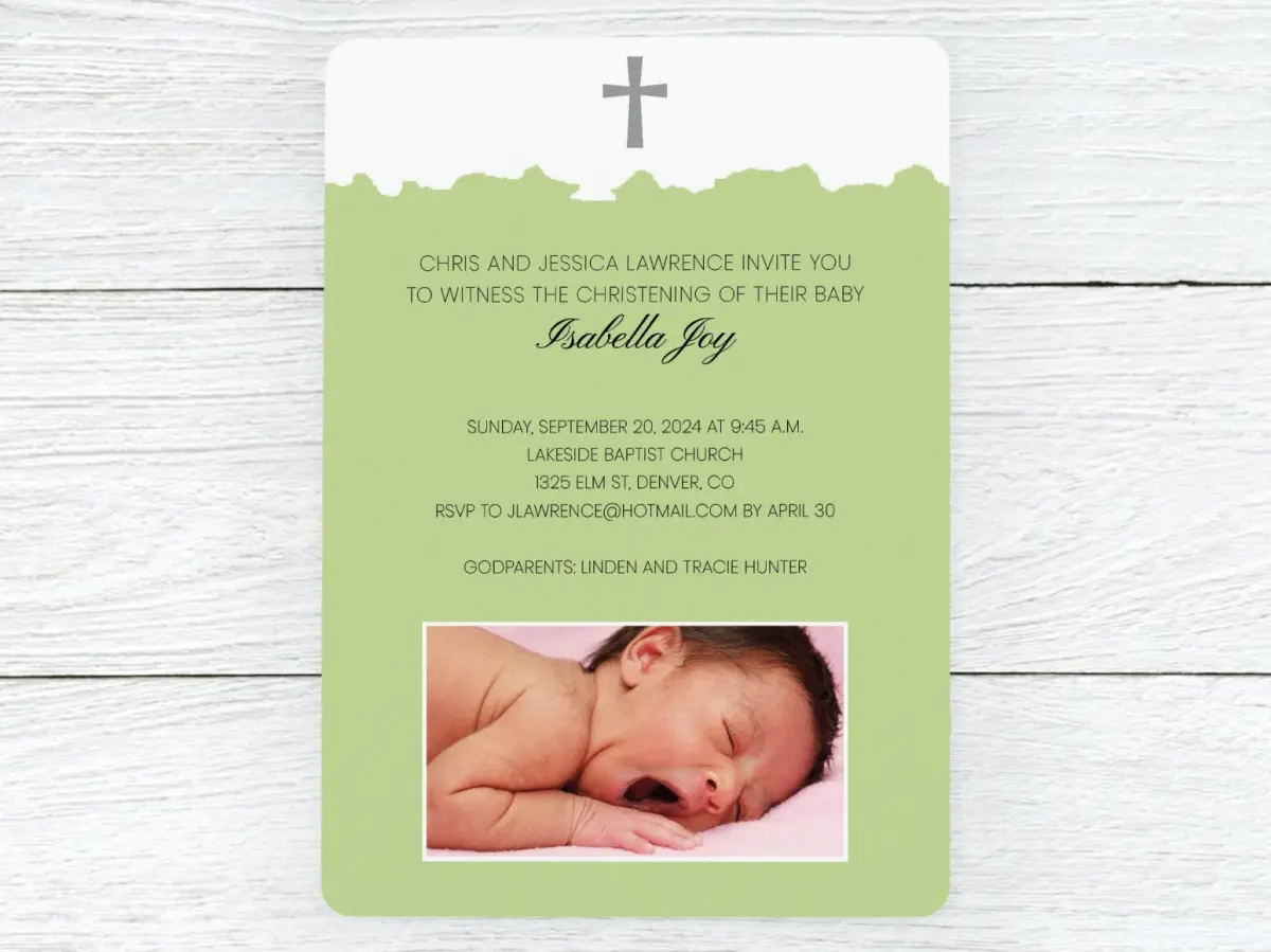 Save the Date Card Front