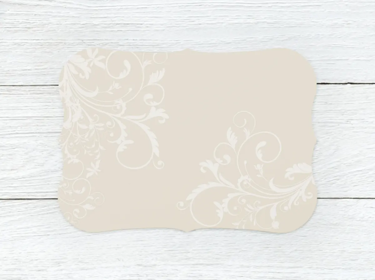 Save the Date Card Back
