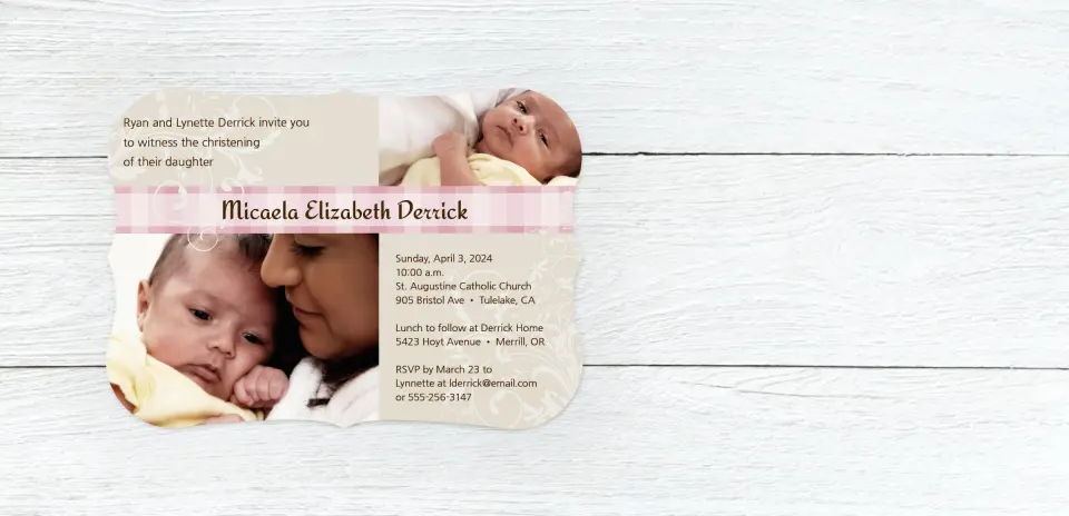 Save the Date Card Front