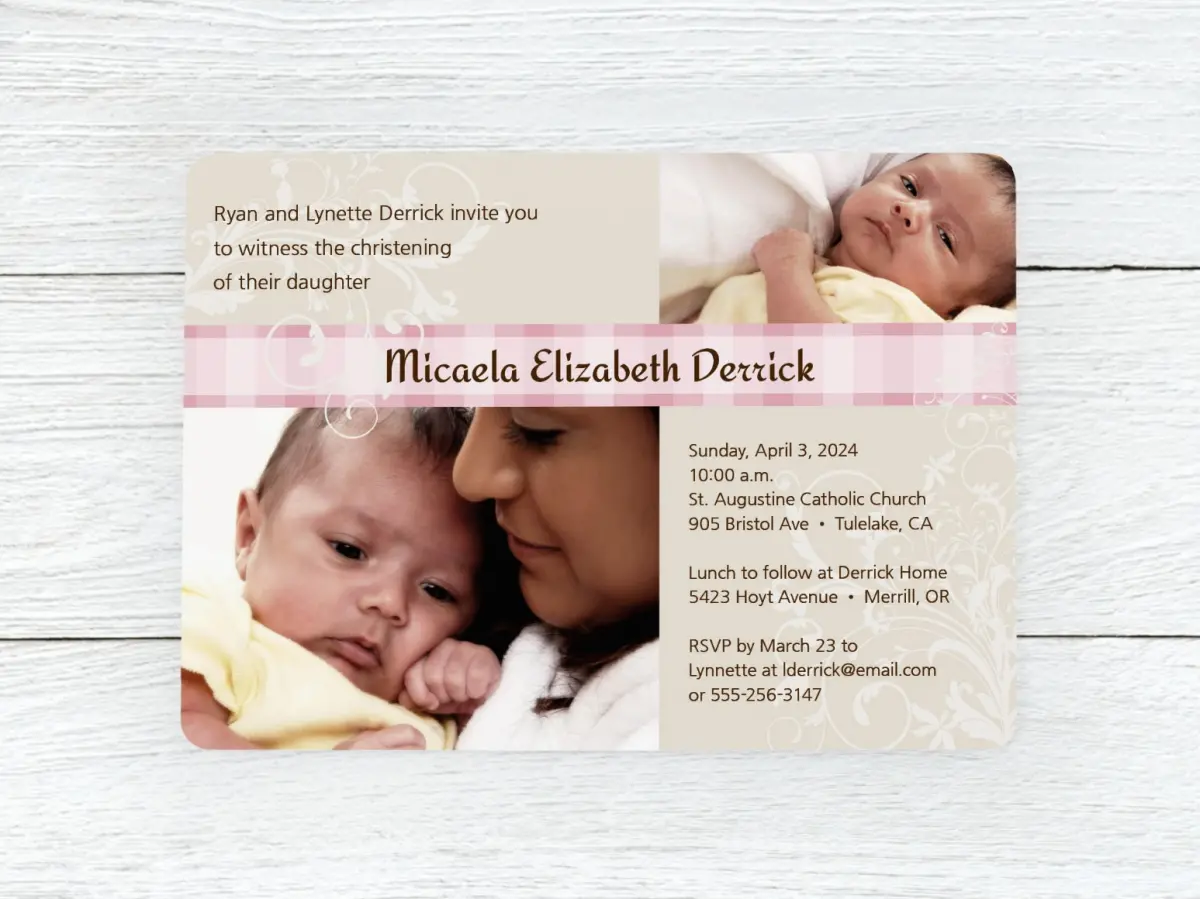 Save the Date Card Front