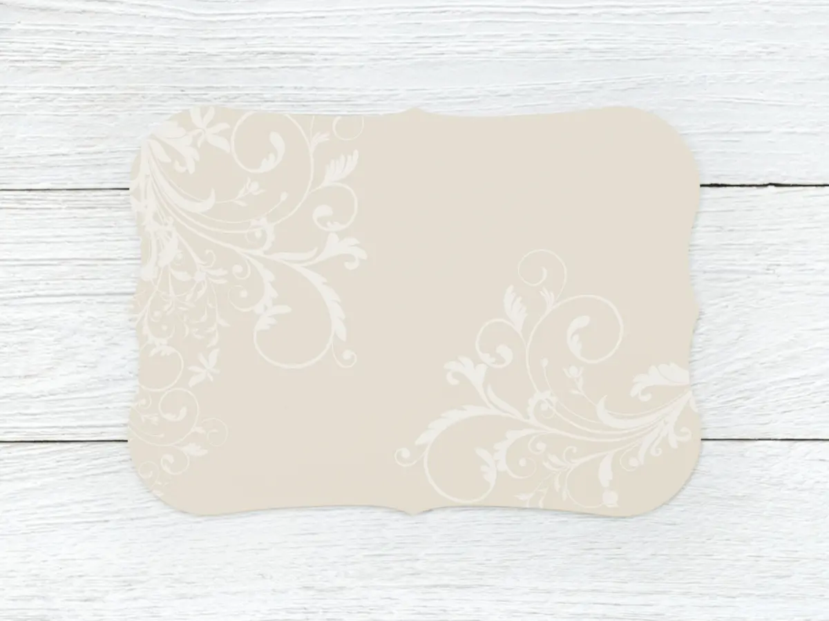 Save the Date Card Back