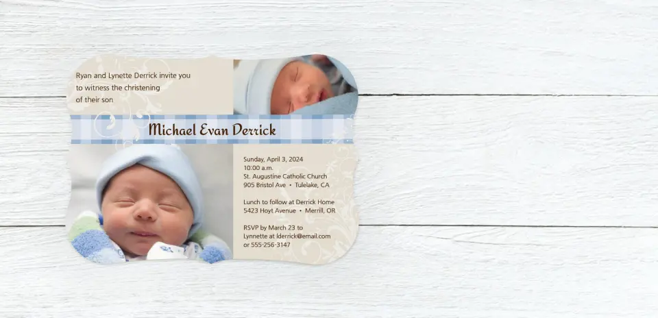Save the Date Card Front