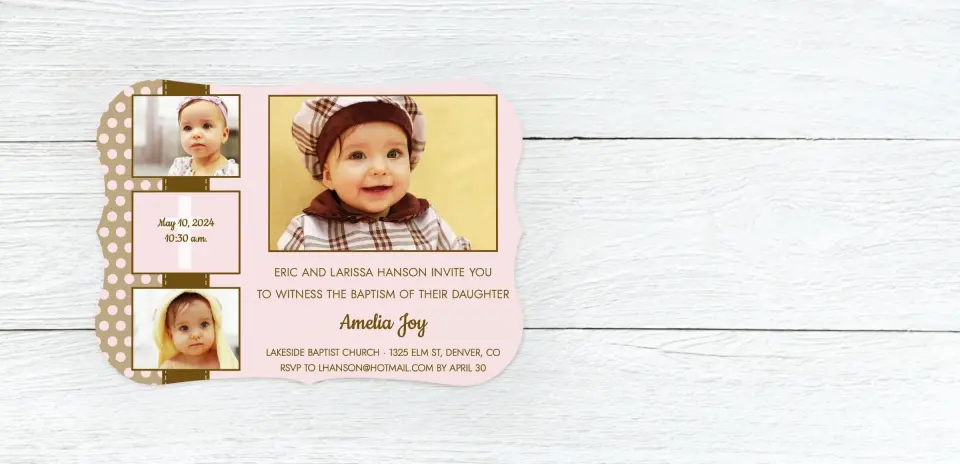 Save the Date Card Front