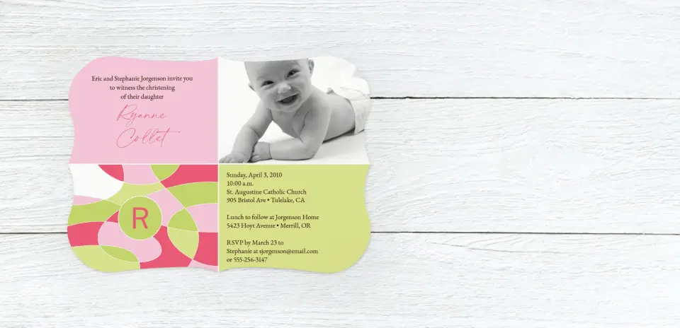 Save the Date Card Front