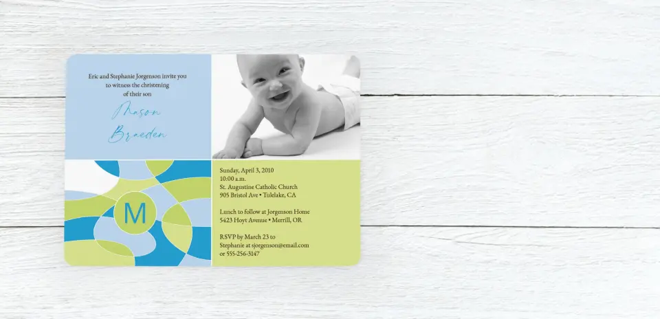 Save the Date Card Front
