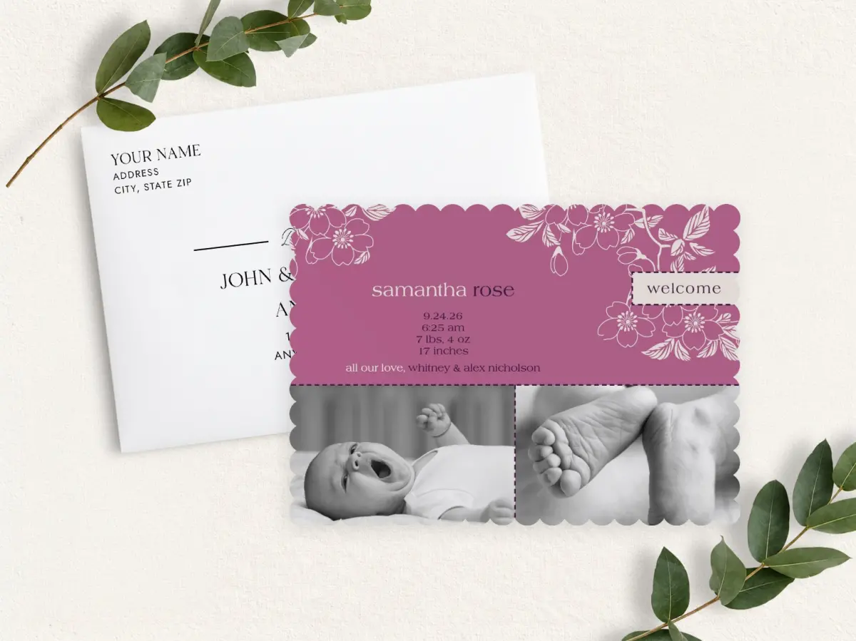 Front & Envelope