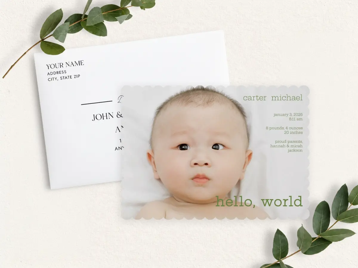 Front & Envelope