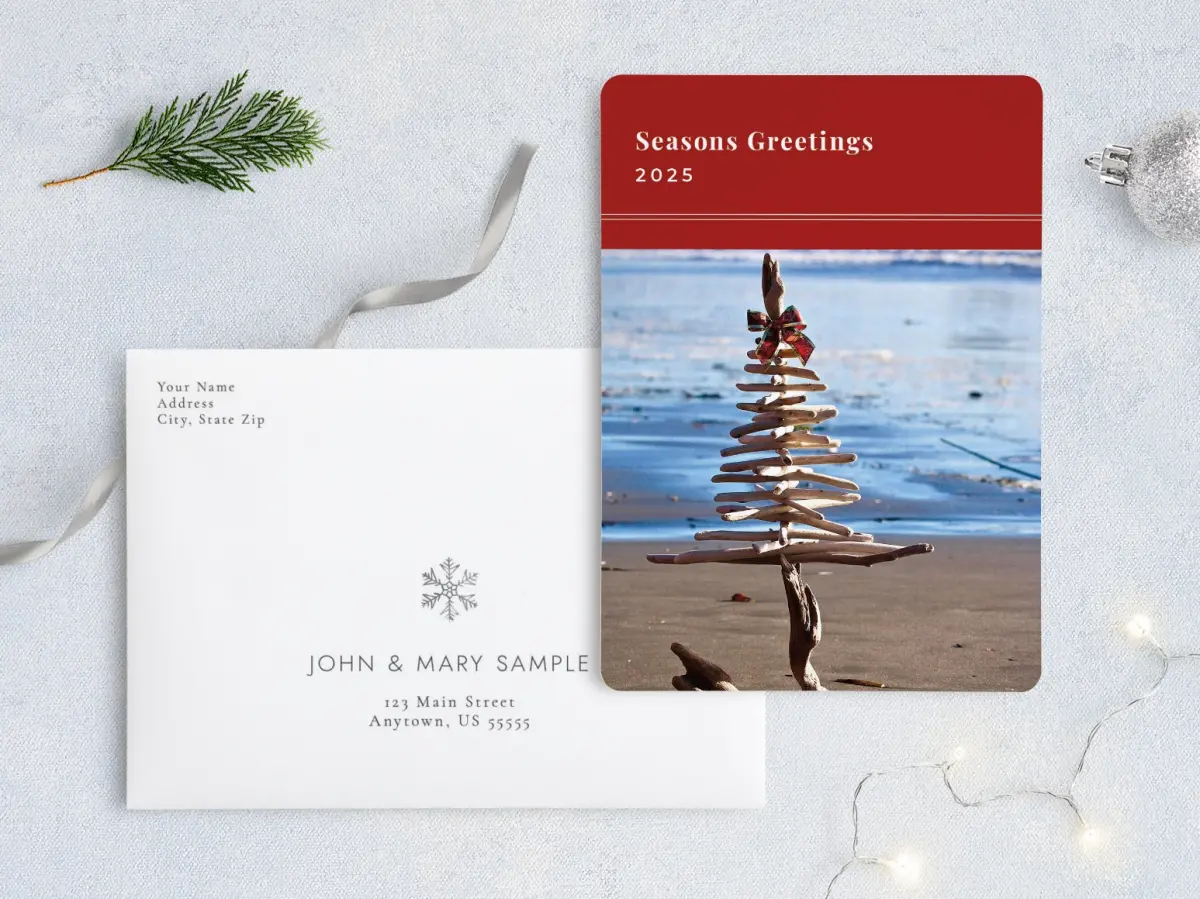 Front with Envelope Design