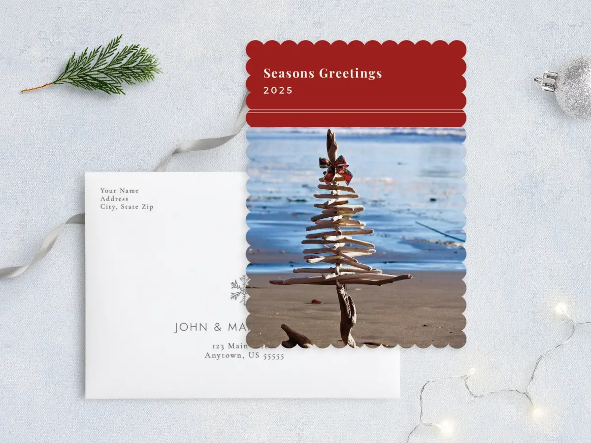 Front with Envelope Design