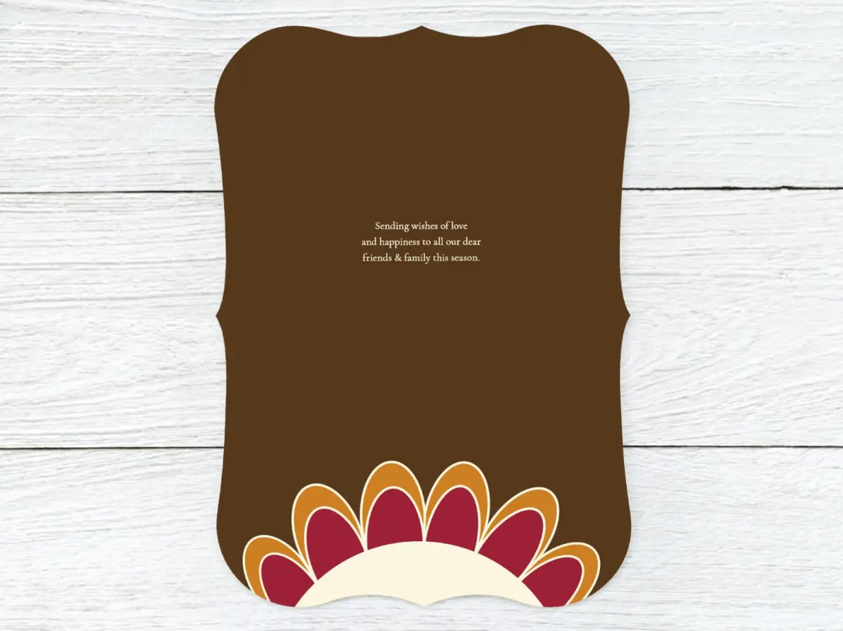 Save the Date Card Back