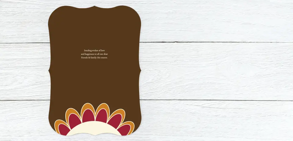 Save the Date Card Back