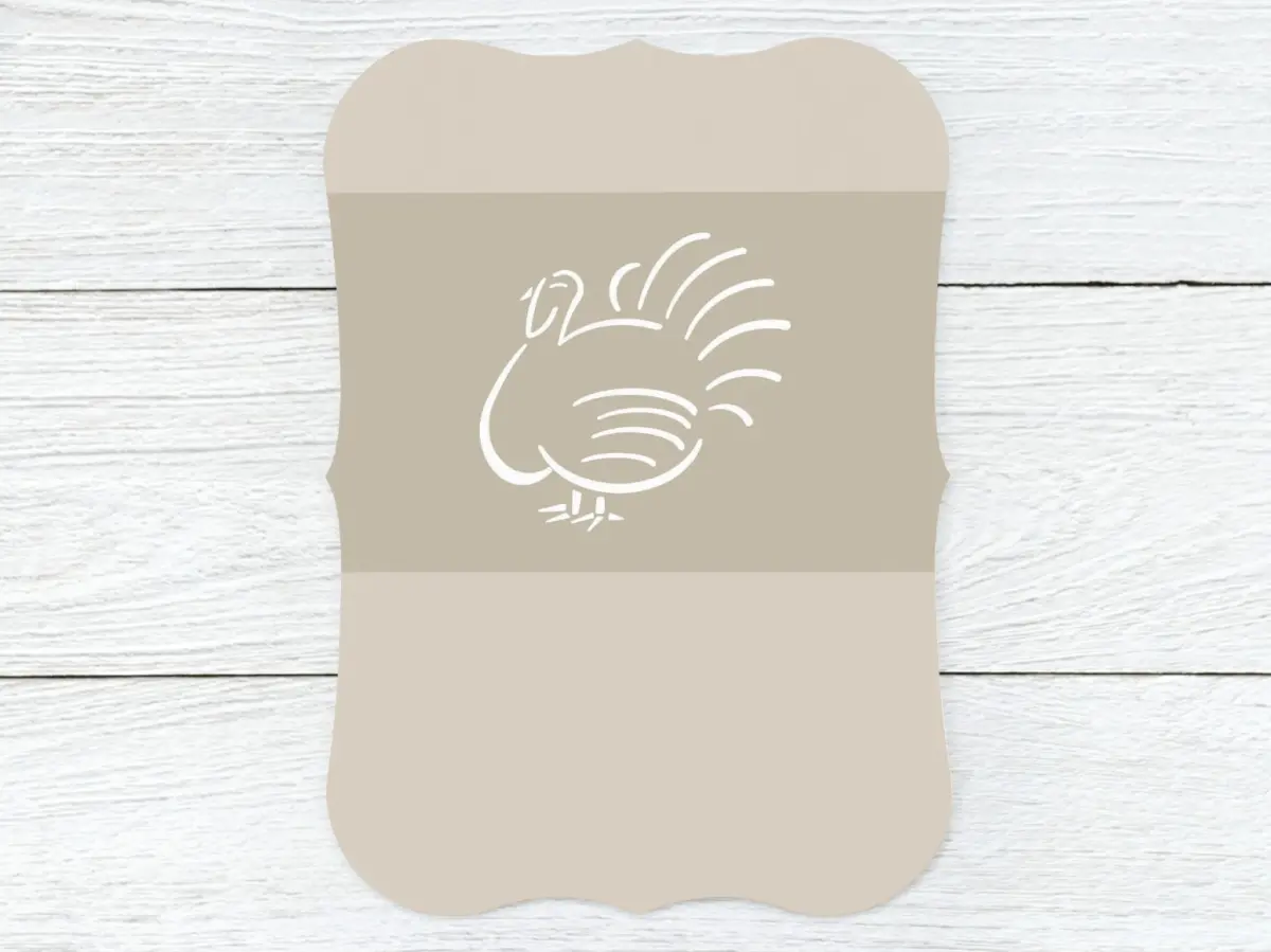 Save the Date Card Back