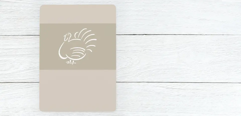 Save the Date Card Back