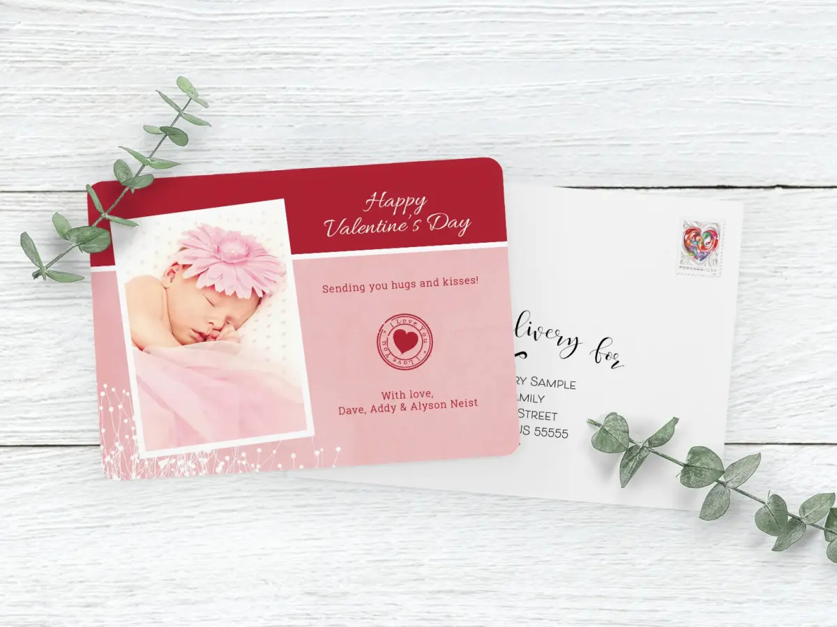 Save the Date Card with Optional Guest Addressing Service