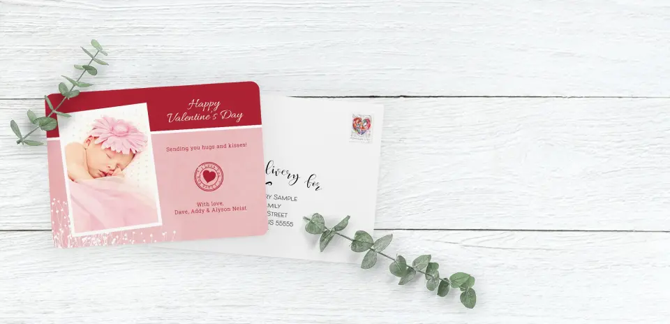 Save the Date Card with Optional Guest Addressing Service