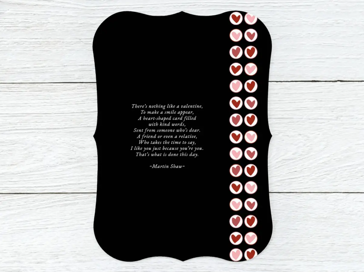 Save the Date Card Back