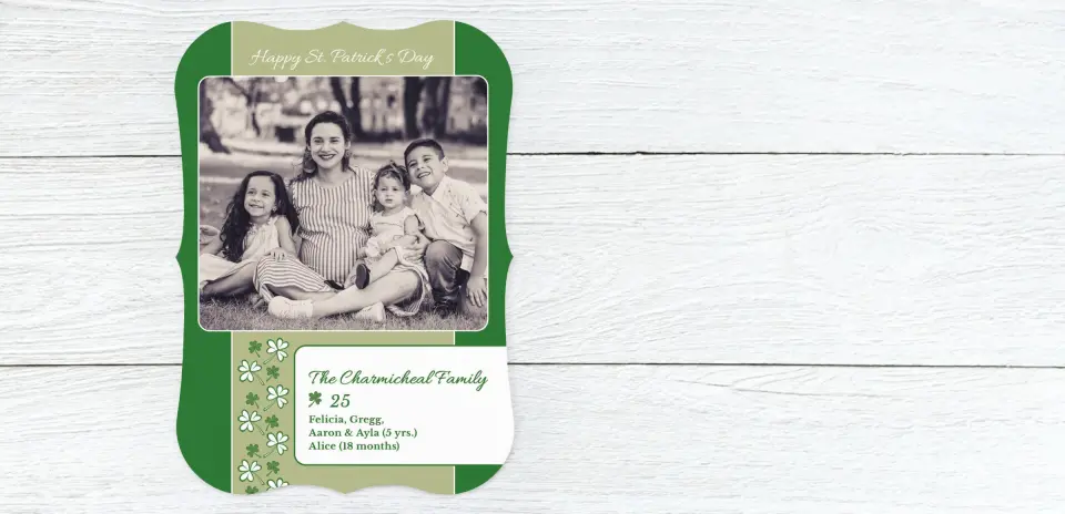 Save the Date Card Front