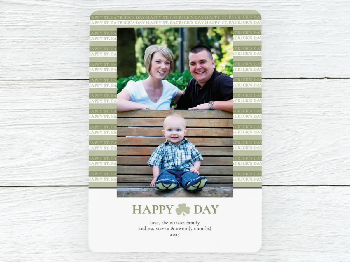 Save the Date Card Front