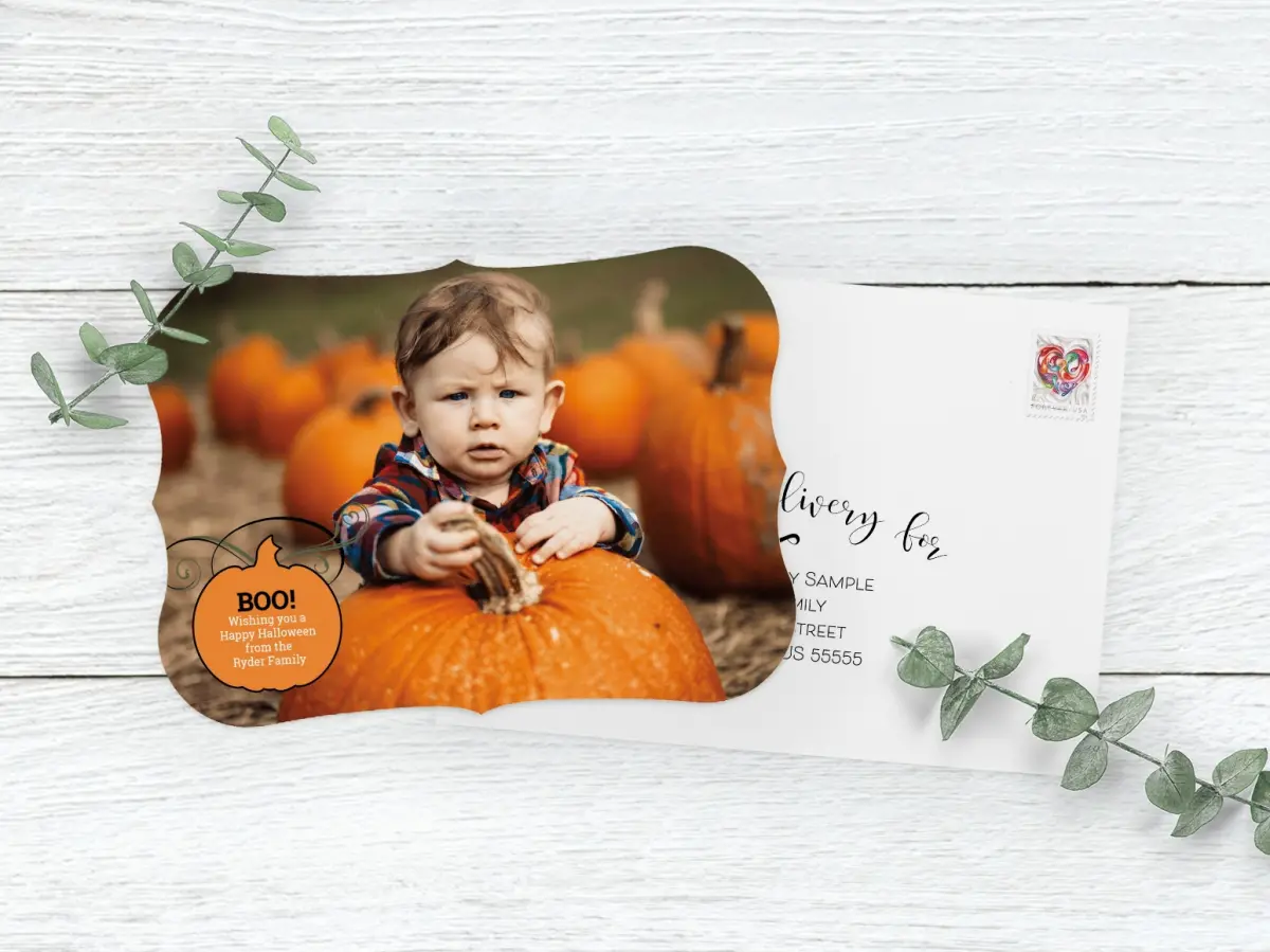 Save the Date Card with Optional Guest Addressing Service
