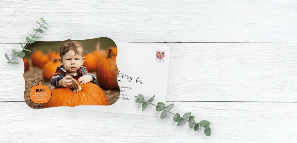 Save the Date Card with Optional Guest Addressing Service