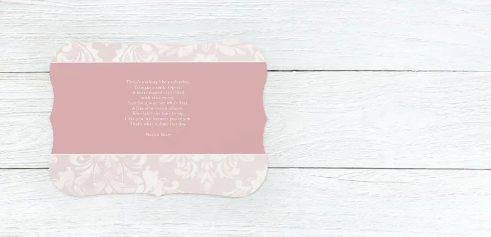 Save the Date Card Back