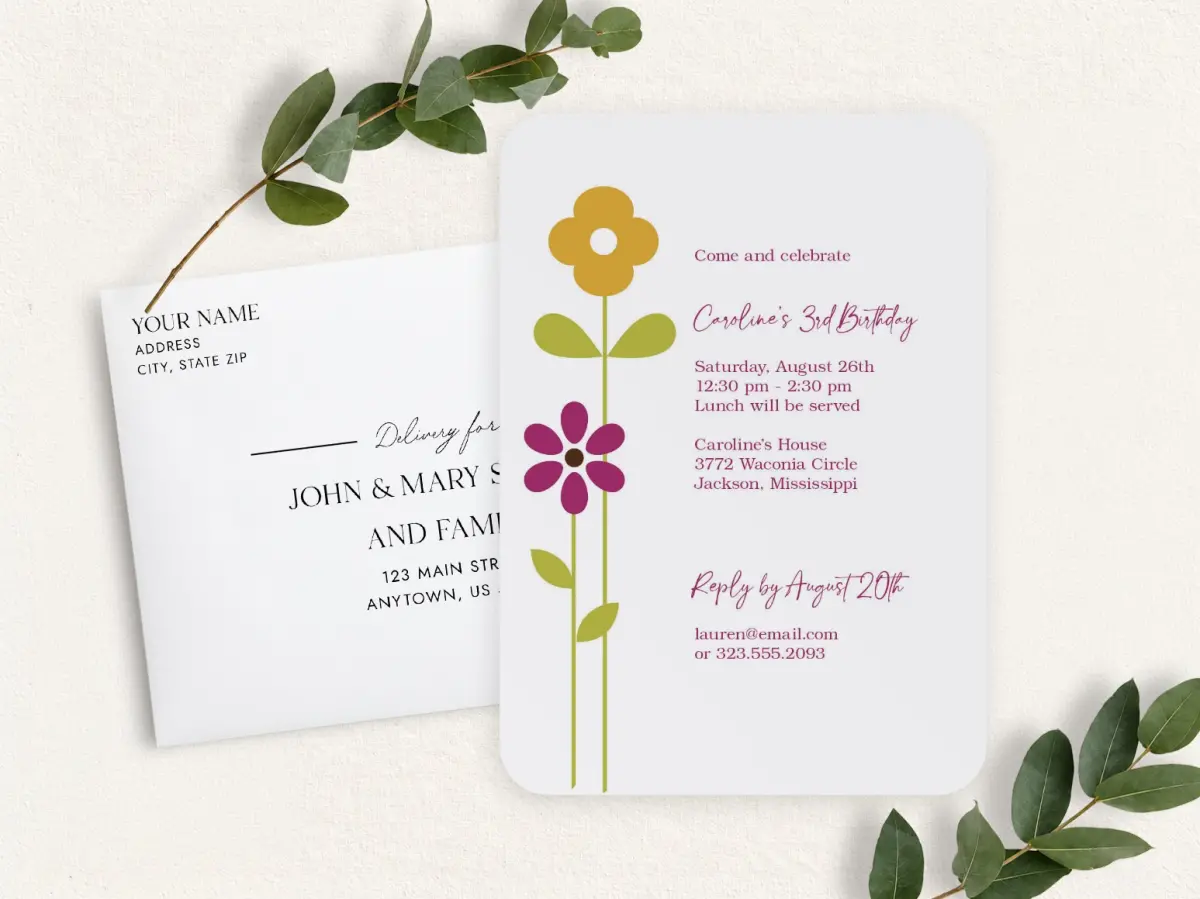 Front & Envelope