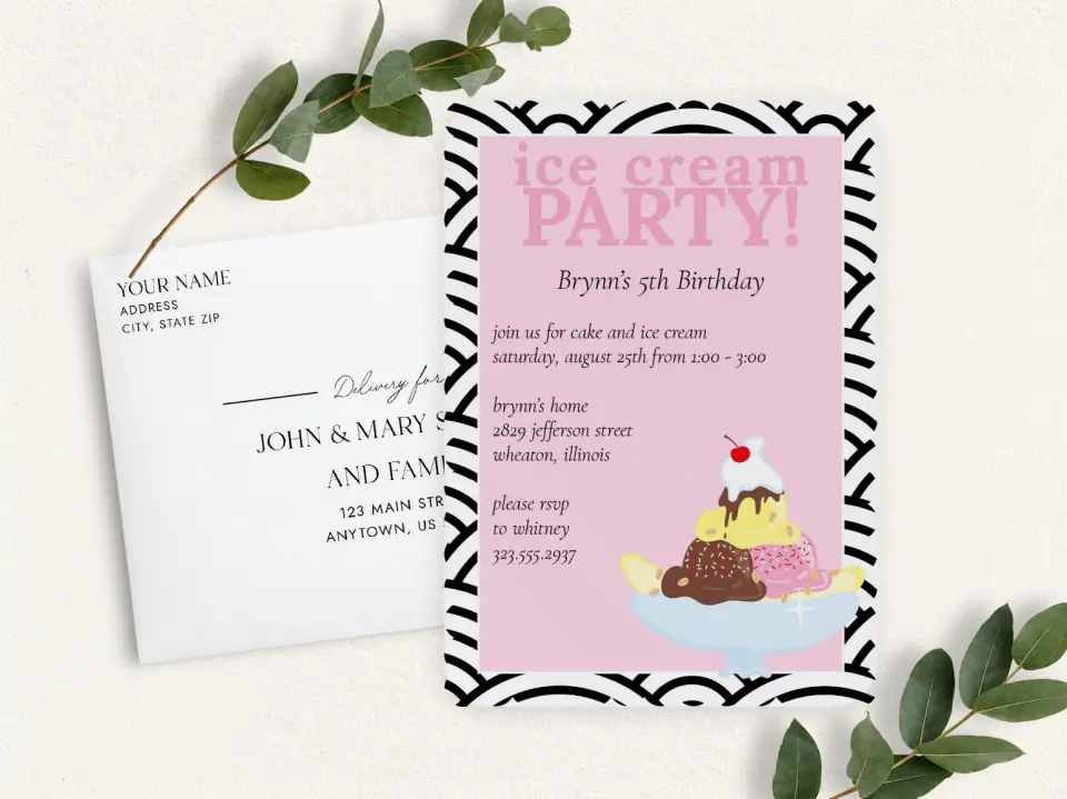 Front & Envelope