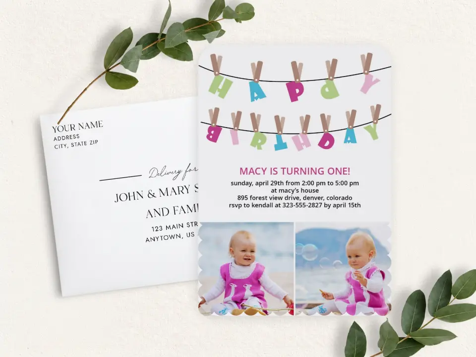 Front & Envelope