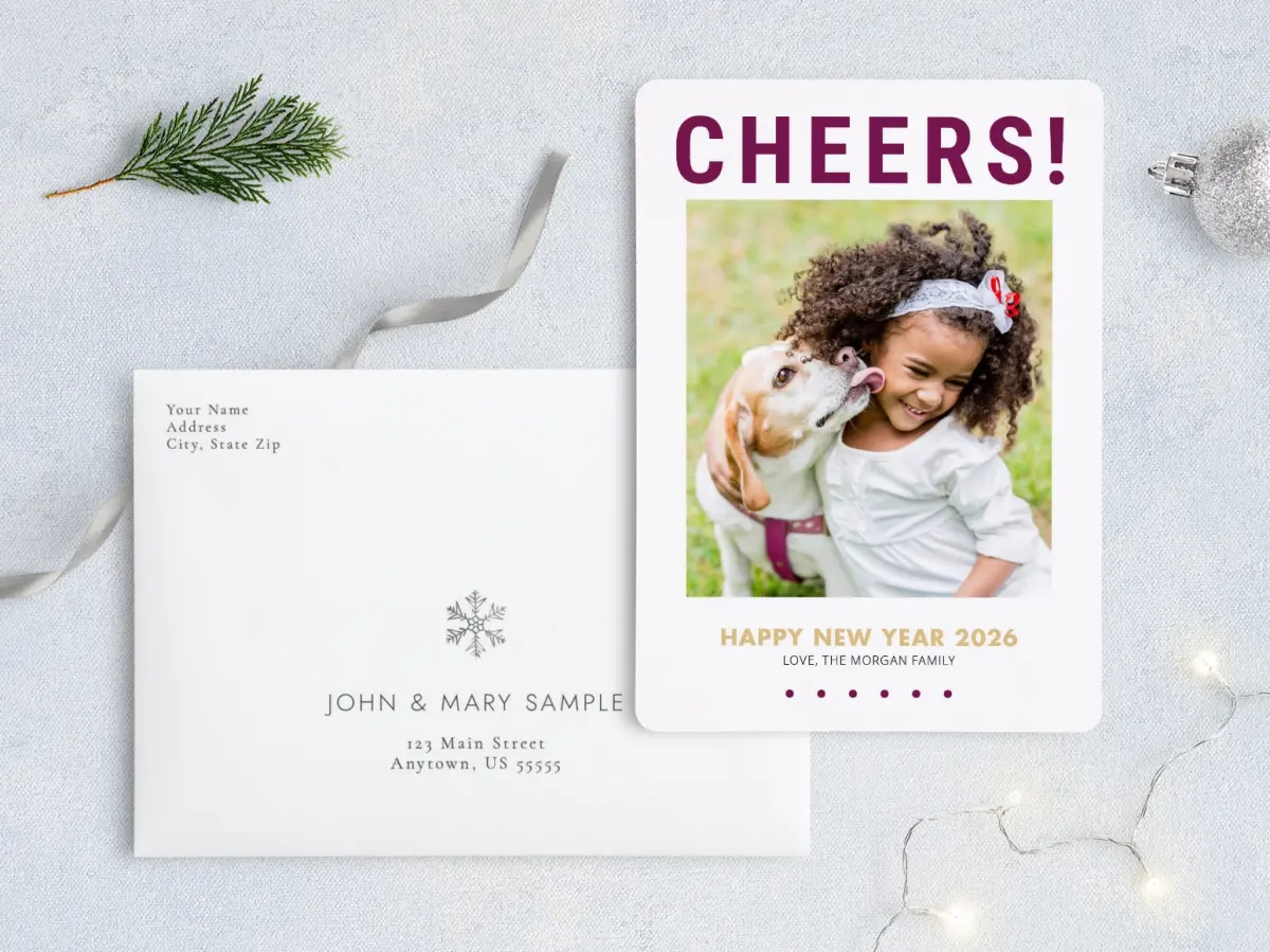 Front with Envelope Design