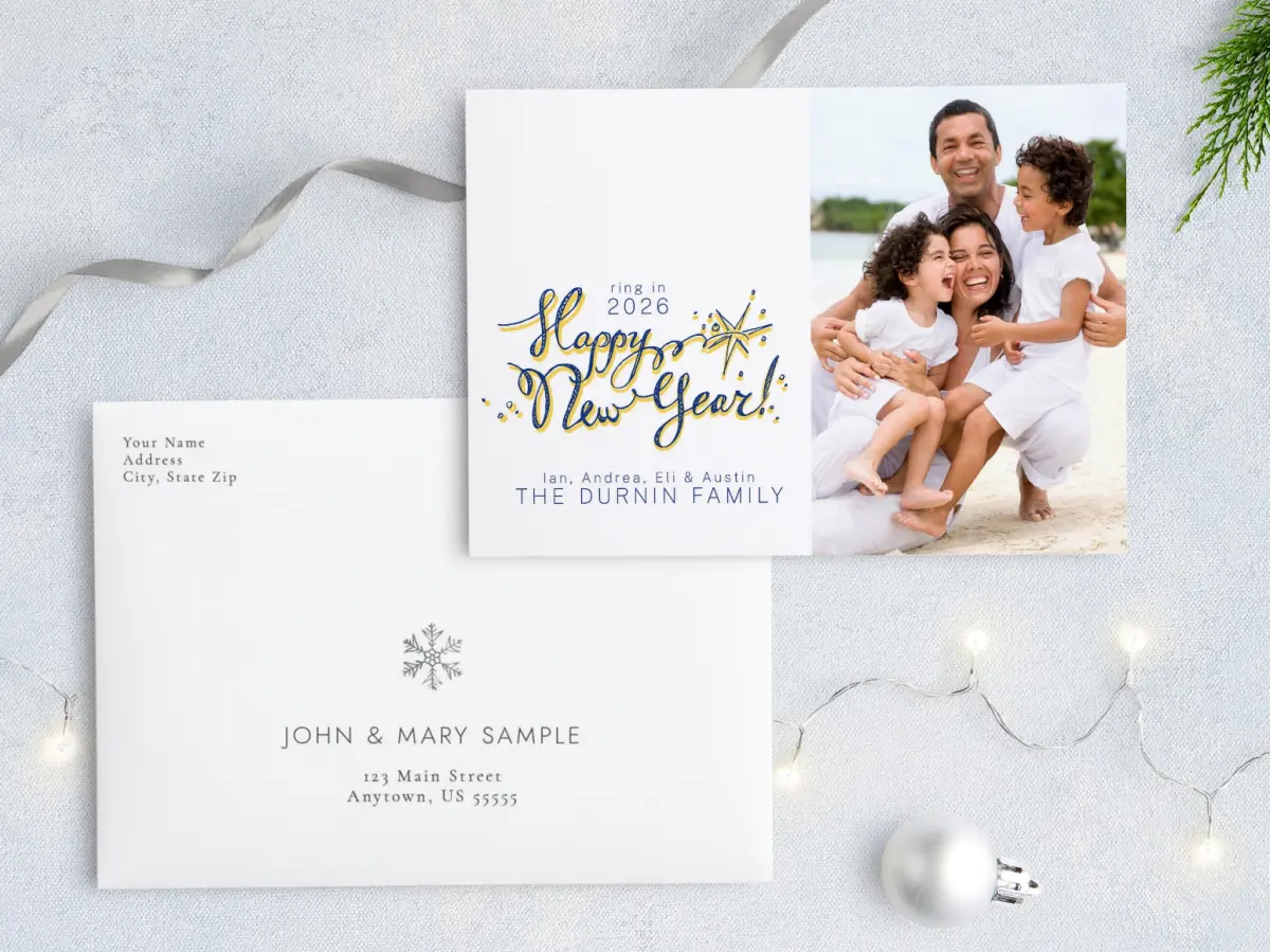 Front with Envelope Design