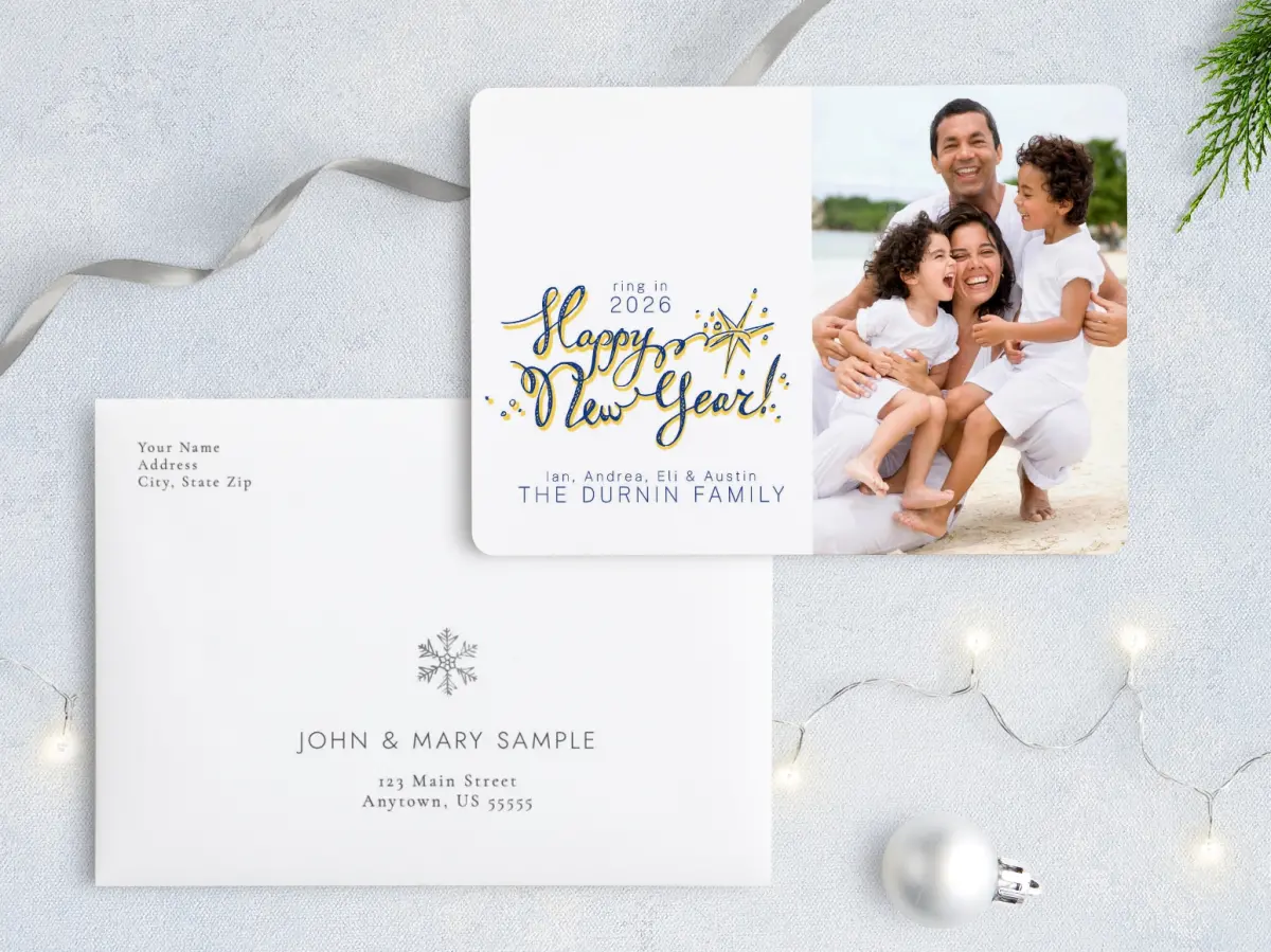 Front with Envelope Design